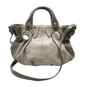 Celine Pillow Shoulder Bag Enamel Python Pattern